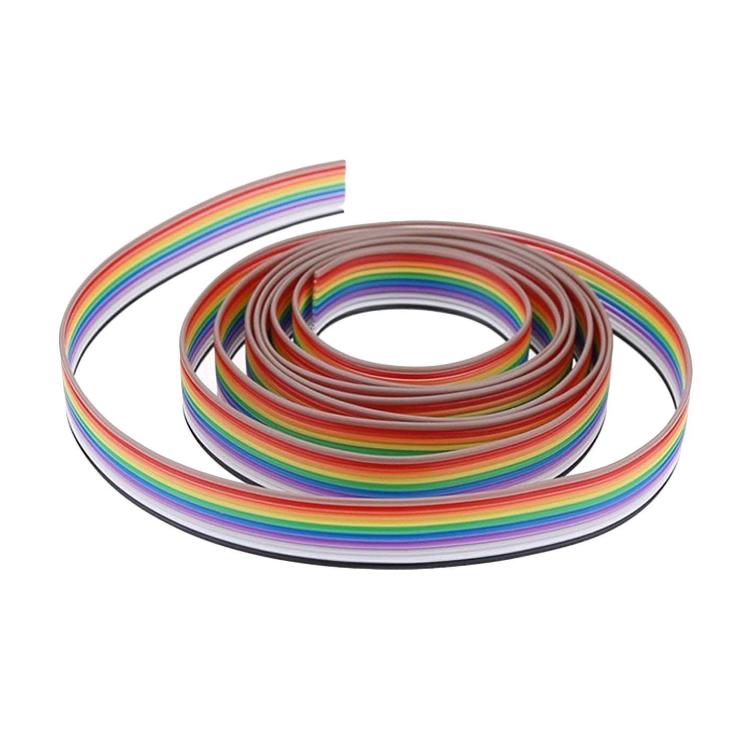 DollaTek 635 szt. 2,54 mm listwy pinowe IDC kabel Kit Pitch JST SM